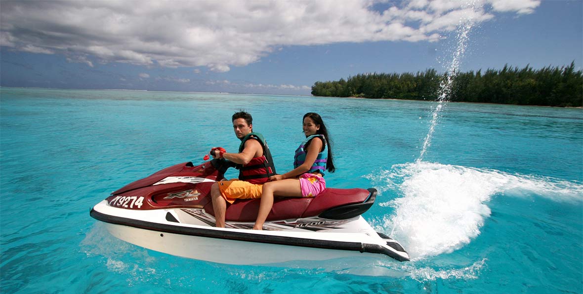 tour de bora bora en moto de agua