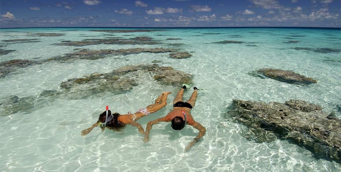 tour de snorkel en bora bora